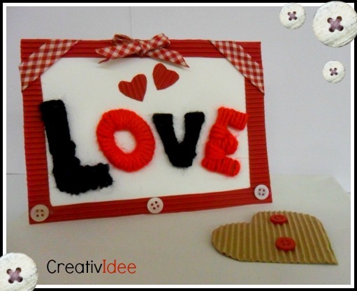 San Valentino fai-da-te: come fare una busta romantica fai-da-te carta e cartone creativapp packaging regali fai da te San Valentino fai da te stoffa e lana 