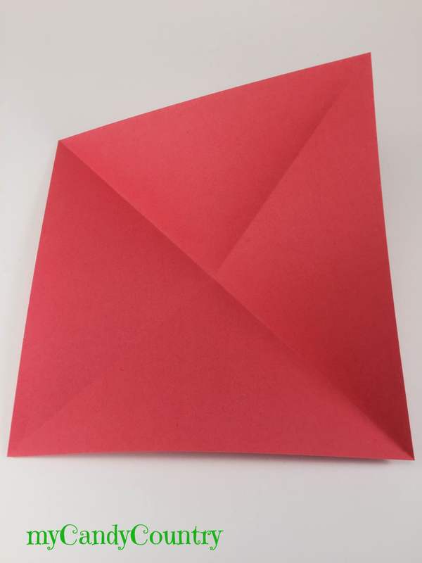 Semplici tulipani di carta origami - Tutorial carta e cartone creatività Primavera fai da te 