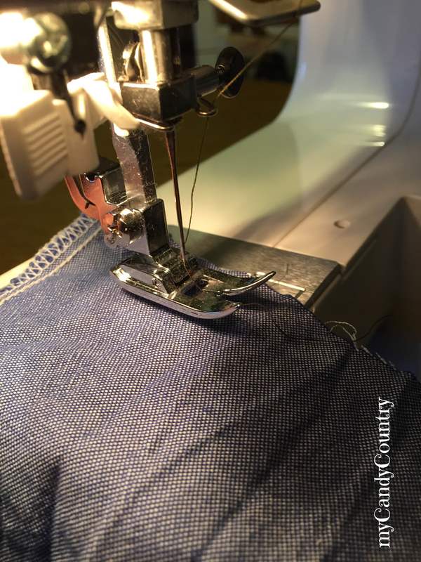 Riciclo creativo: busta portabottiglia da una vecchia camicia regali fai da te Riciclo Creativo stoffa e lana 