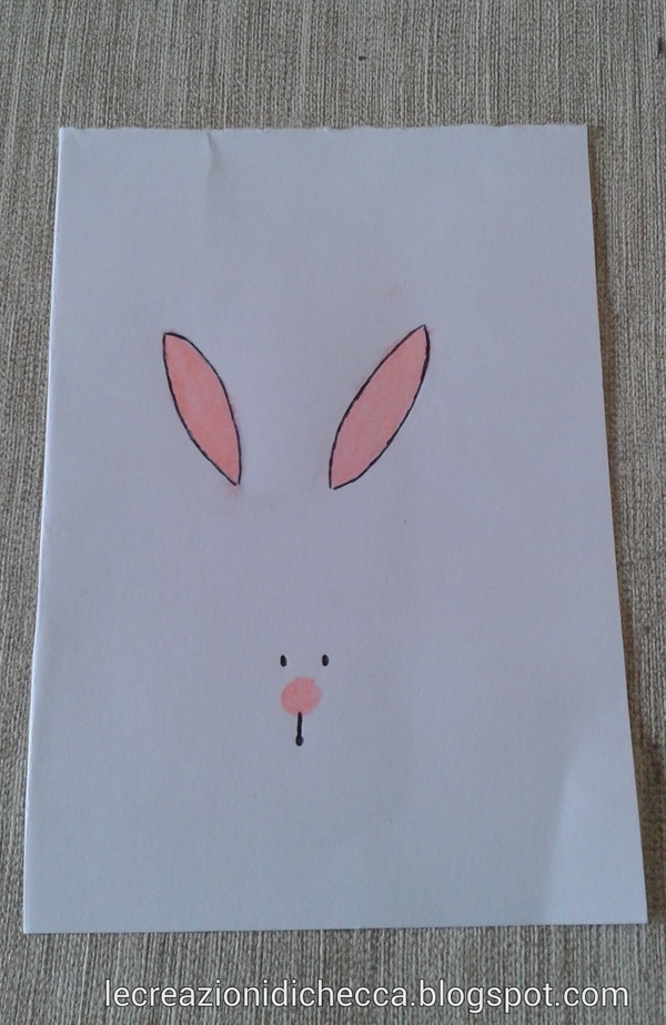 Pasqua creativa: come fare un coniglio pasquale con il cartoncino carta e cartone creativapp home decor Pasqua fai da te 