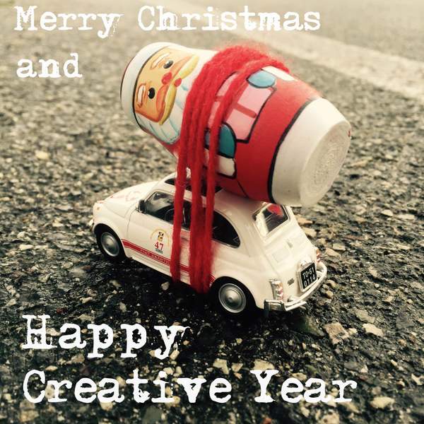 Merry Christmas and Happy Creative Year Natale fai da te 
