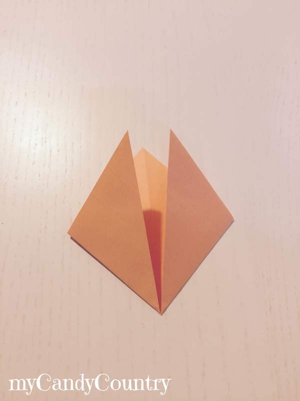 Creare una volpe di origami bambini carta e cartone origami 