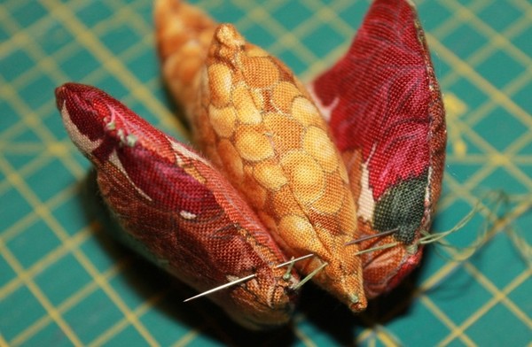 Zucca di stoffa imbottita creativapp creatività home decor stoffa e lana 