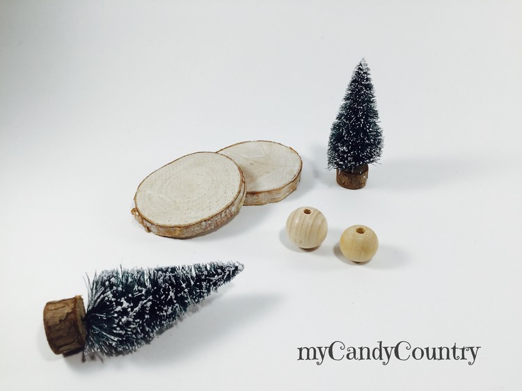 Segnaposto natalizi con pupazzo di neve home decor legno e natura Natale fai da te 