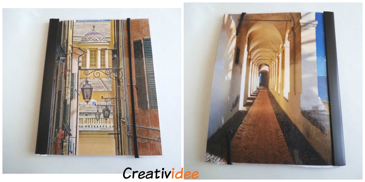 Quaderni fai da te con immagini personalizzate carta e cartone creativapp packaging 