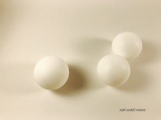 Pupazzi di neve con palline da Ping Pong 9 